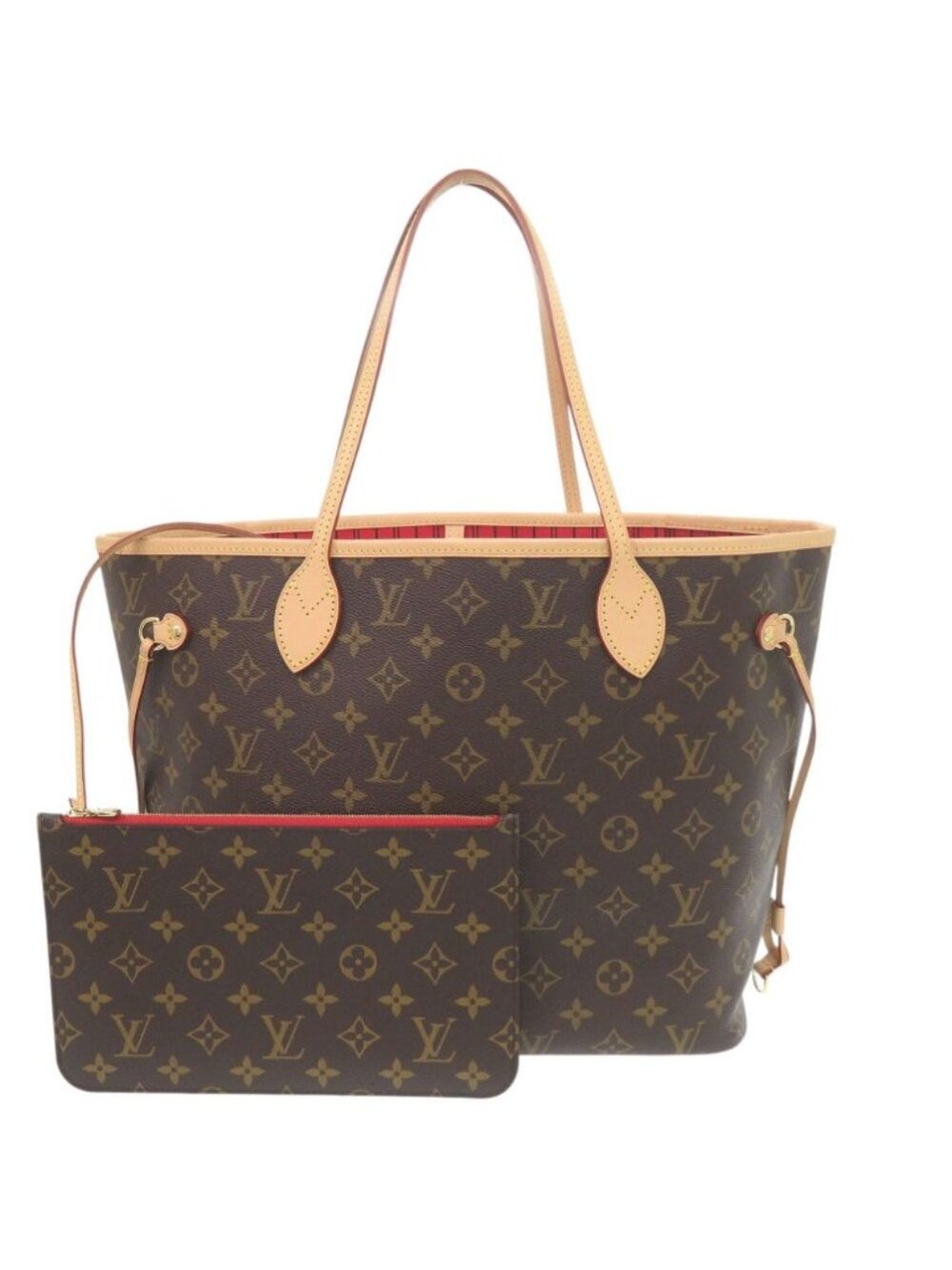 Louis Vuitton Neverfull MM Monogram IC Cerise Tote Bag